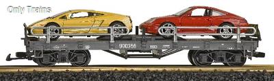 Auto Transporter with 2 Sports Cars by LGB