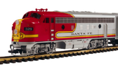 LGB 20570 Santa Fe F7-A w/Lights, Collection Item