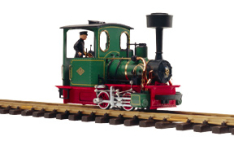 LGB Field Railroad Industrial Steam Loco, Green Collection Item