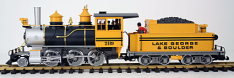 LGB 2119D Lake George and Boulder Steam Locomotive & Tender, Collection item