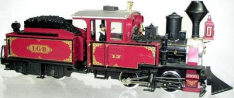 LGB 2217d Steam Loco Locomotive Engine w/Tender, Collection Item