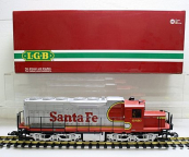 LGB 22560 Santa Fe Warbonnet Paint, Queen Mary Series, Collection Item