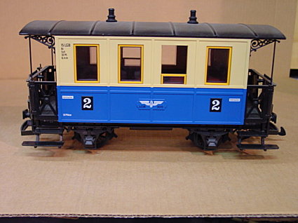 LGB LEHMANN レーマン 3014+3015 Passenger Car LGB Model Trains, LGB Locomotives, Garden Train Sets, G Scale