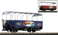 LGB 32253 Christmas Sightseeing Car, 2 Pieces, Collection Item