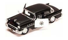1955 Buick Century California Highway Patrol, 1:24, Black