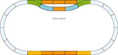 PIKO 35300 Station Track  Set