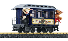 LGB 39073 Teddy Roosevelt Steiff Bear Coach, Collection Item