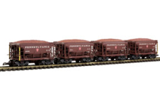 LGB 40045 PRR Ore Car Set II, 4 pieces, Collection Item