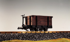 LGB 40170 Field Railroad High-Side Gondola, Brown, Collection Item, No Box