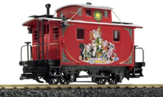 LGB 44656 WB® Christmas Bobber Caboose, Collection Item