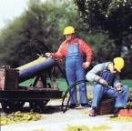 Preiser 45076 Modern US Track Workers (welder & helper w/hardhats)