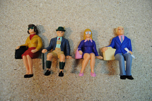LGB 5042 Tourist figures, seated, Collection Item