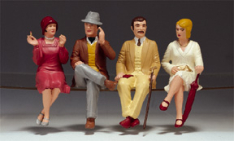 LGB 52443 Orient Express Figures, Seated, Collection Item