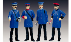LGB 54403 German Train Crew Figures, Collection Item