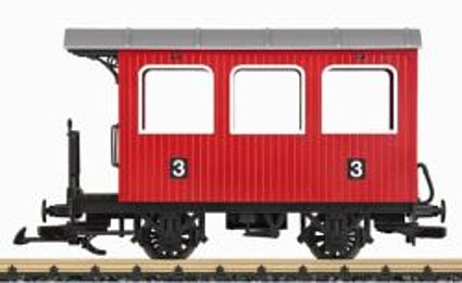 LGB 93402 Toy Train Passenger Car red Collection Item