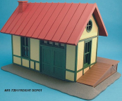 ART7201 Freight Depot By Aristo-Craft (Built-Up), Collection Item
