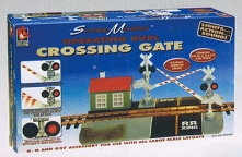 Operating Crossing Gates w/Lights & Bell by Life Like