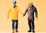 Preiser 45088 Modern Workmen Walking