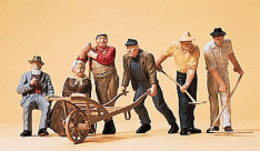 Preiser 45157 Rural Workers & Accessories