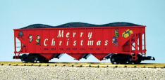 USA Trains R14025U Christmas Hopper Car, Collection Item