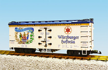 USA Trains R16402 Wurzburger Hofbrau White/Blue