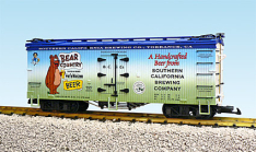 USA Trains R16419 Bear Country Beer Blue, White, Green