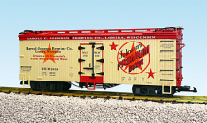USA Trains R16425 Johnson Brewing Co. Tan, Red