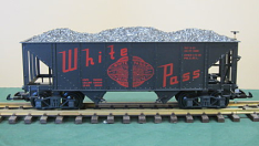 LGB 4076W02  White Pass Hopper Car, Limited Edition, NO BOX, Collection Item