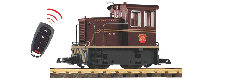 PIKO 38510 PRR 25-Ton Diesel w/Lights and Sound - Battery Operated