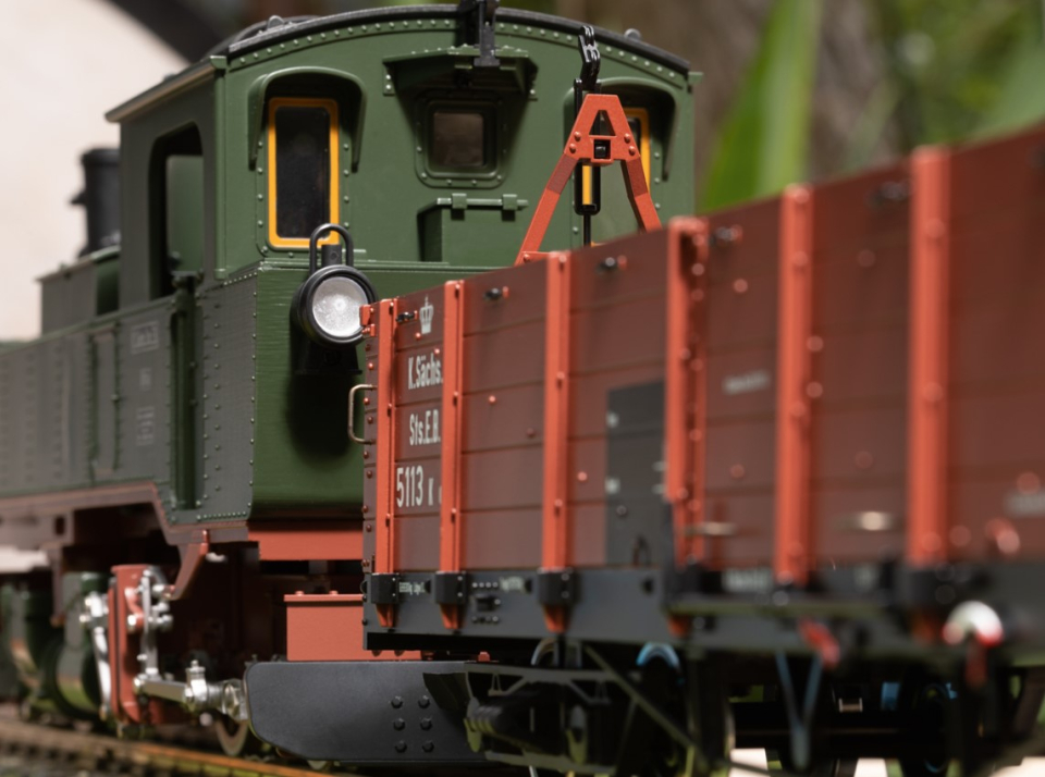 L.G.B SARROUEL-W サイズ30 LGB 2319S C&S 2-6-0 Mogul Steam Locomotive w/Sound VG/Box – Trainz