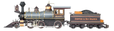 Bachmann 81488 D&RG 2-6-0 Locomotive w/Lights and Smoke