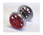 PIKO 36076 BB Geared Wheelset, BR80, Red