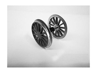 PIKO 36080 BB Geared Wheelset, BR194, Black