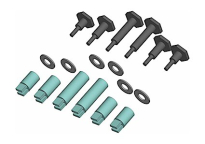 PIKO 36094 Crankpins - 36.5mm BR80 Loco Wheels (Set of 6)