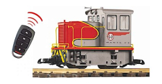 PIKO 38509 SF 25-Ton Diesel Battery R/C w/Sound, Collection Item