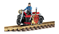LGB 20032 Fire Department TOM® Rail Cycle, w/ Lights and Sound, Collection Item