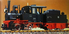 LGB 2015D Steam Locomotive 0-4-0 With Power Tender, Collection Item