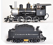 LGB 2019s Colorado & Southern Mogul w/Lights, Sound & Smoke, Collection Item