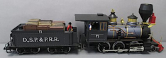 LGB 2028D DSP&PRR Mogul w/Lights, Collection Item