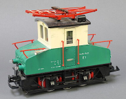 LGB 2034 Steeple Cab Engine, Green/Beige, Collection Item