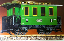 LGB 3010 Green 3rd Class Coach, Collection Item