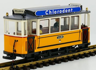 LGB 3500 Yellow Unpowerwed Trolley Car, Collection Item