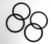 Piko Traction Tires, 4 pack, black