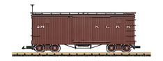 LGB 48676 Nevada Central RR Boxcar w/Metal Wheels