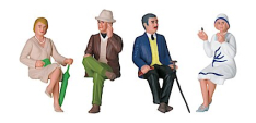 LGB 53009 Set of Figures for the Orient Express (4)