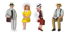 LGB 53010 Set of Western Style Figures (4)