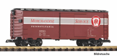 Piko 38992 PRR Steel Boxcar, Merchandise Service