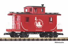 Piko 38995 CNJ Wood Caboose