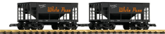 PIKO 1038999 WP&YR Ore Car 2-Pack