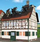 Piko 65011 Burned House, Kit